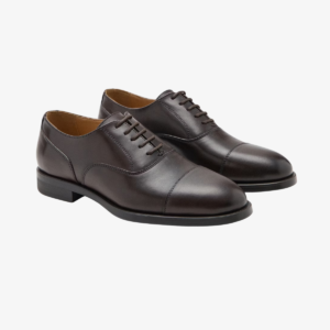 Sapato de estilo Oxford de pele